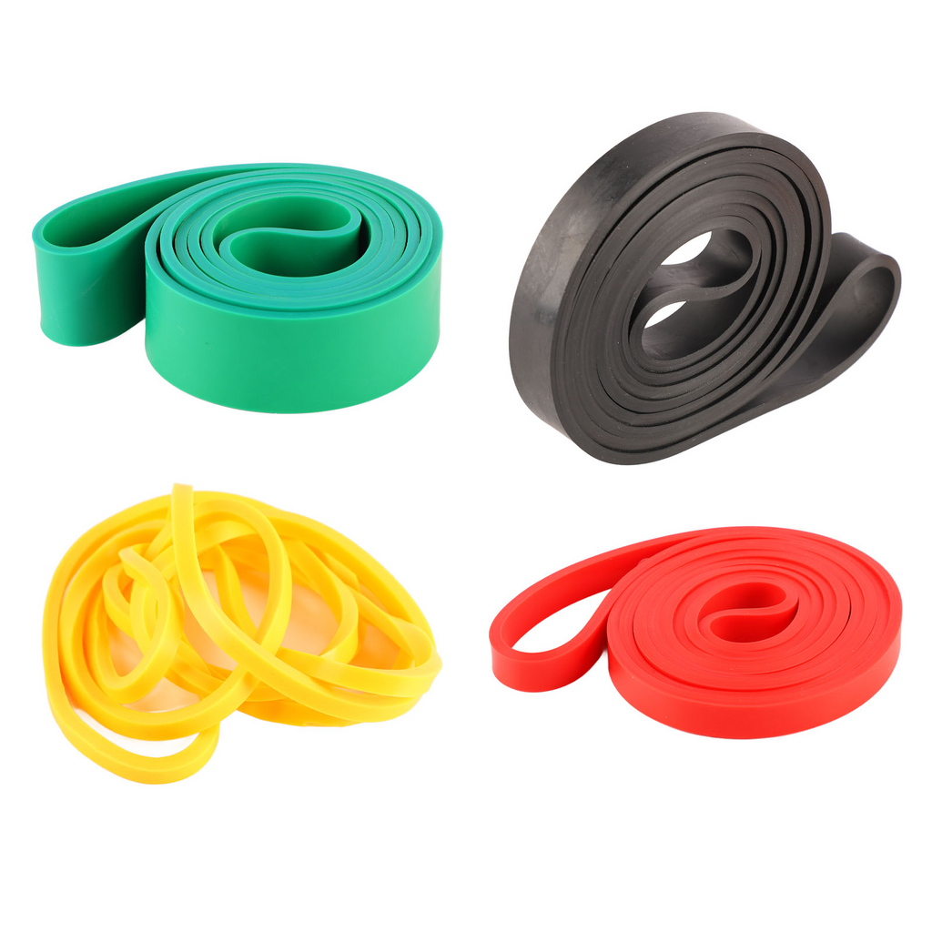 4PCS High Elastic Resistance Bands