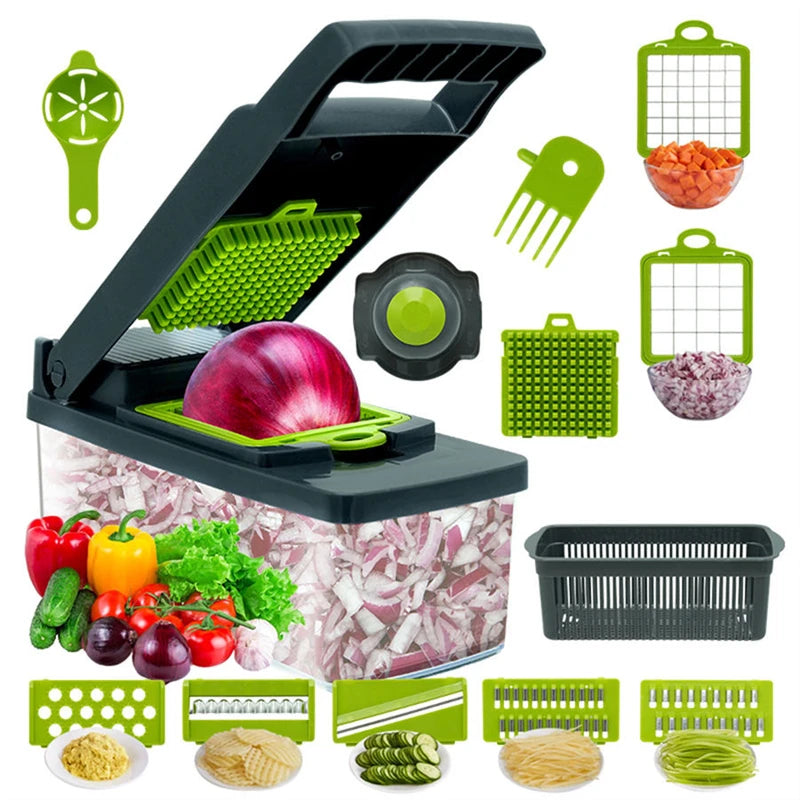 Fruit and vegetable processing machinery Vegetable Chopper and Slicer Dicing Machine Vegetable Chopper Onion Chopper