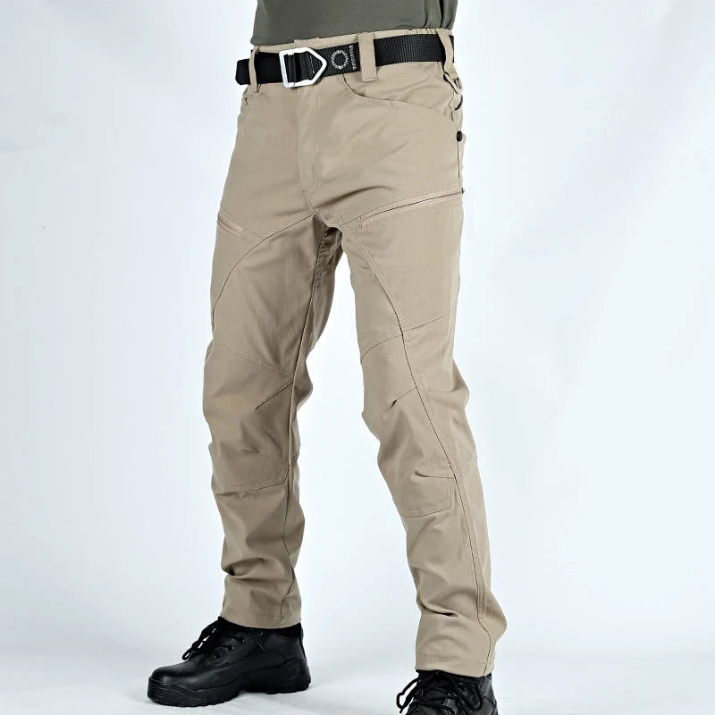 Men's Military Tactical Pants Casual Man Cargo Pants Multi-Pocket Wear Resistance Male Trousers Outdoor Hiking Joggers
