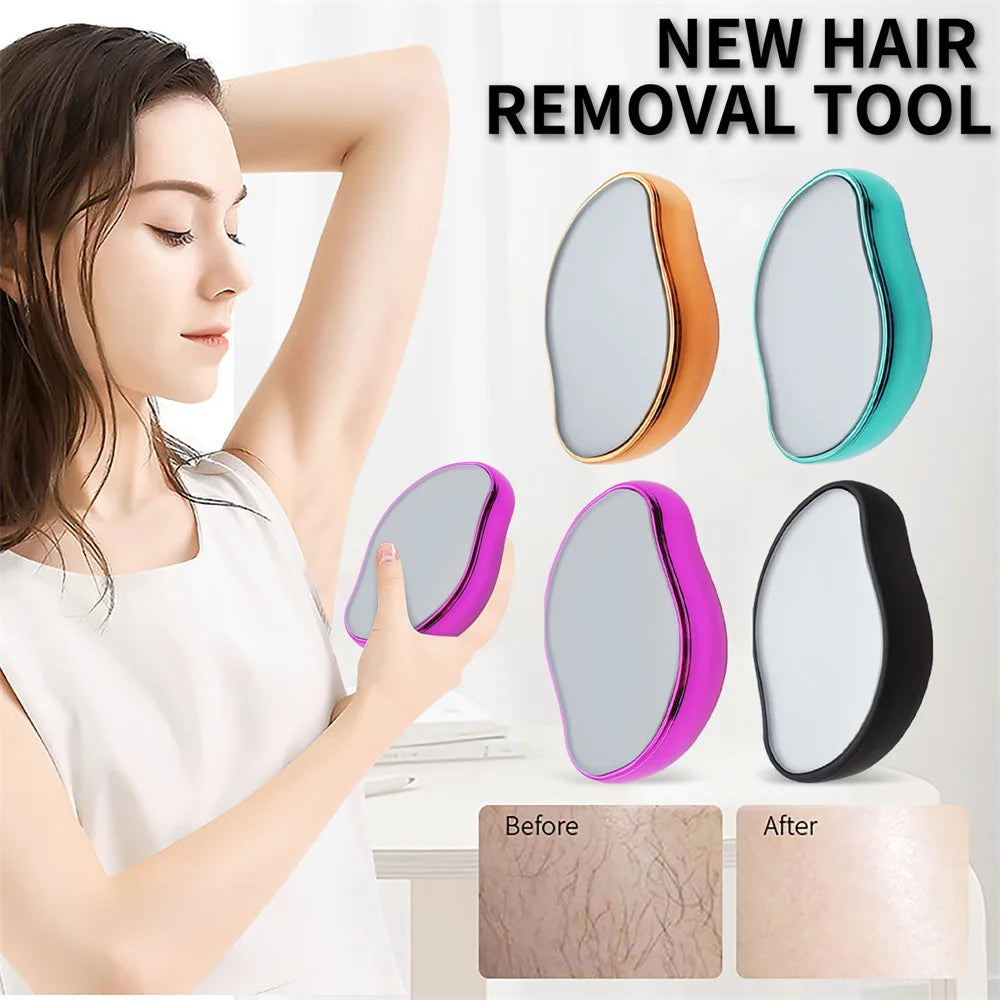 Hair Removal Physical Epilators Crystal Hair Eraser Safe Easy Cleaning Reusable Body Smooth Beauty Depilation and feet Tools