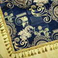 Thick Villa Carpet Royal Blue rug Greece legend Bedspread Bed Cover Luxury placemat cushion Bed spread Table Covers Floor Cover