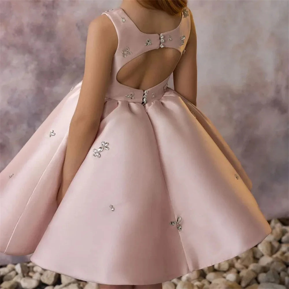 Kids Princess Flower Girl Dress