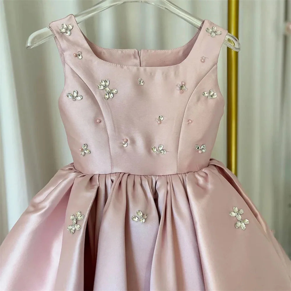 Kids Princess Flower Girl Dress