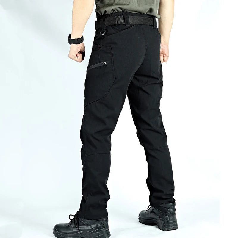 Men's Military Tactical Pants Casual Man Cargo Pants Multi-Pocket Wear Resistance Male Trousers Outdoor Hiking Joggers