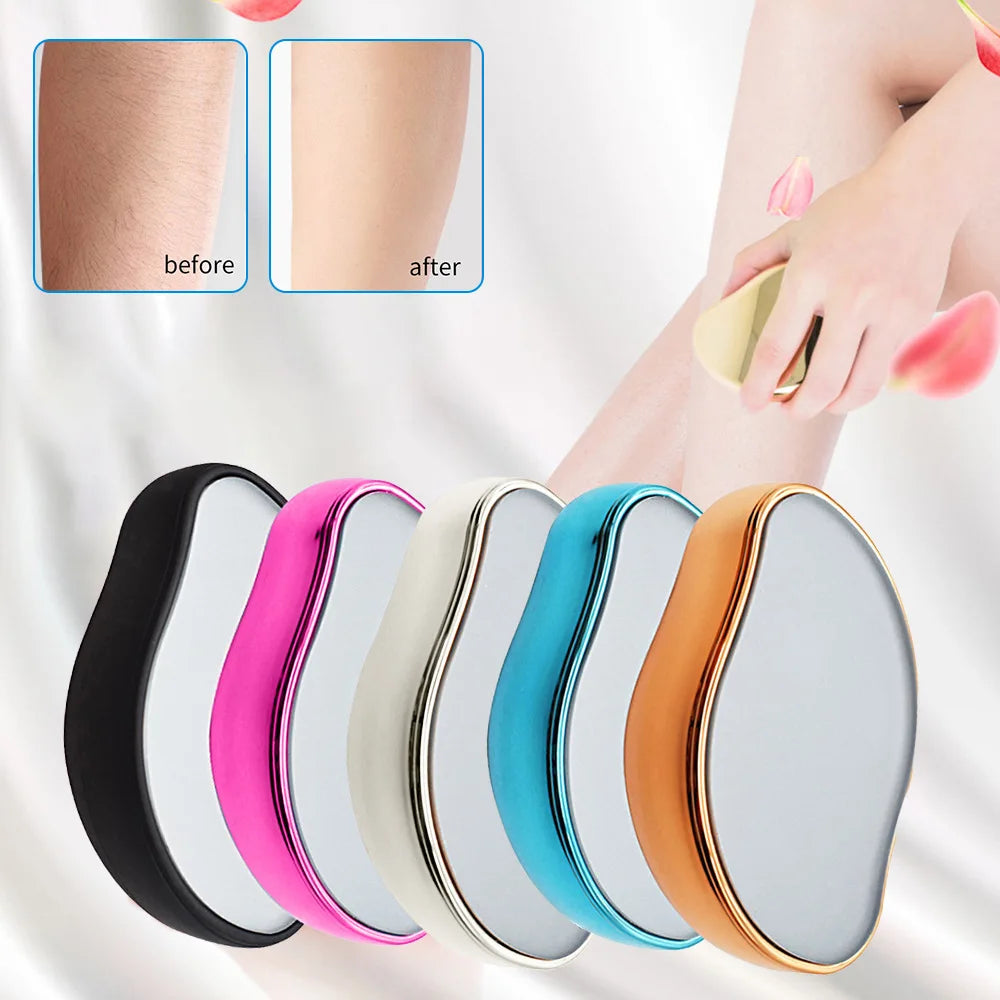 Hair Removal Physical Epilators Crystal Hair Eraser Safe Easy Cleaning Reusable Body Smooth Beauty Depilation and feet Tools