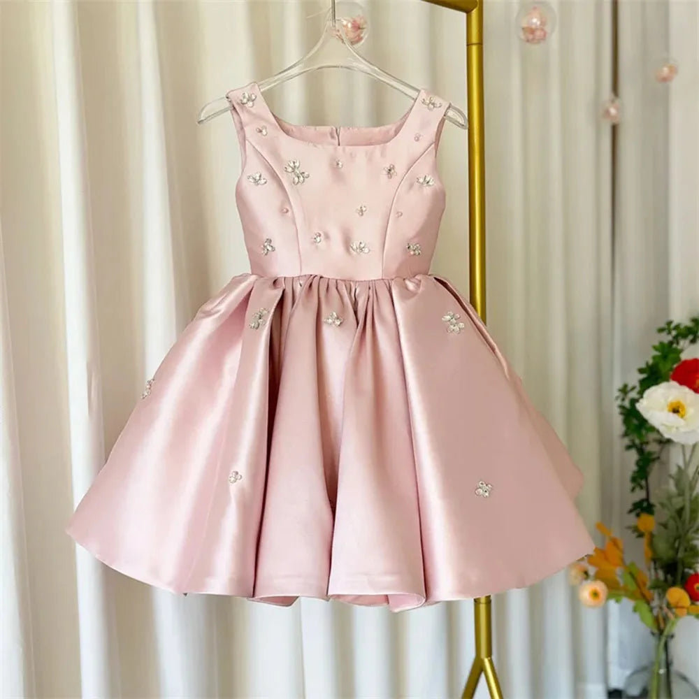 Kids Princess Flower Girl Dress