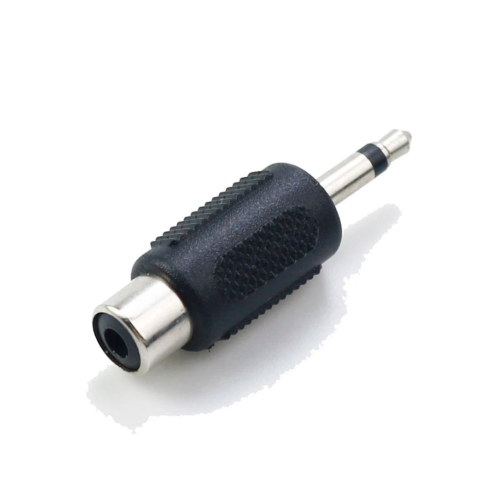 2PCS Dual RCA Male/Female to RCA 3.5mm 6.35mm 6.5mm 1/8" 1/4" mono stereo adapter Connector