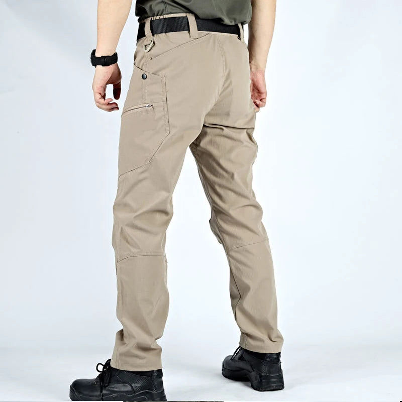 Men's Military Tactical Pants Casual Man Cargo Pants Multi-Pocket Wear Resistance Male Trousers Outdoor Hiking Joggers