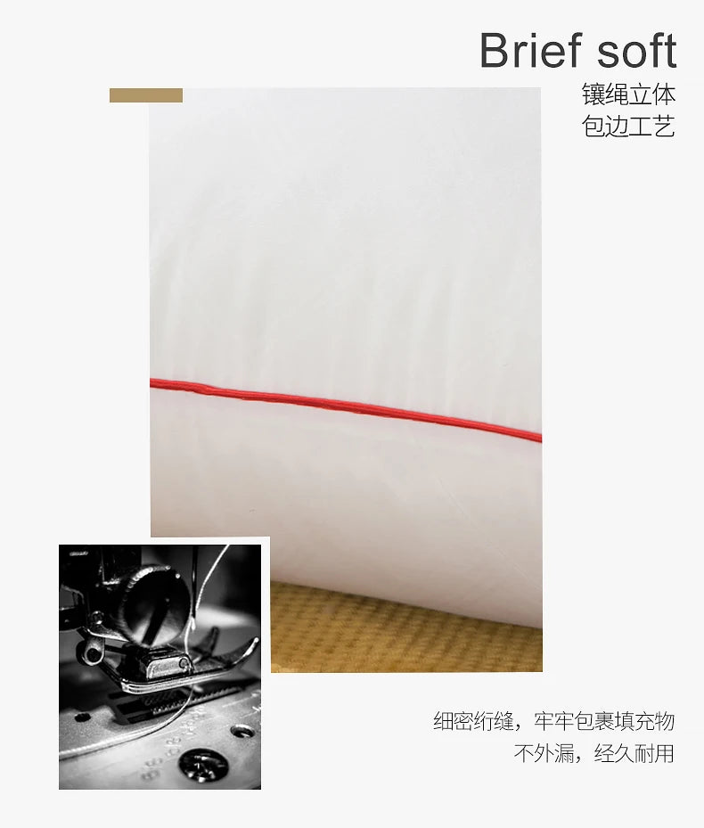High Quality Soft Home White Cushion Core 40*40/45*45/50*50/55*55/60*60/65*65/70*70cm Pillow Interior Head Waist Pillows Inner