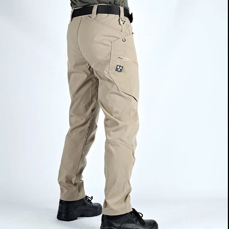 Men's Military Tactical Pants Casual Man Cargo Pants Multi-Pocket Wear Resistance Male Trousers Outdoor Hiking Joggers