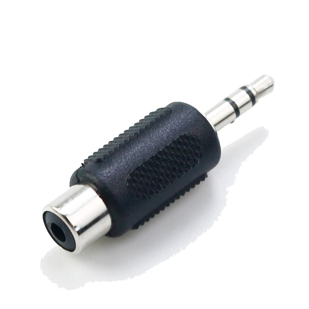 2PCS Dual RCA Male/Female to RCA 3.5mm 6.35mm 6.5mm 1/8" 1/4" mono stereo adapter Connector