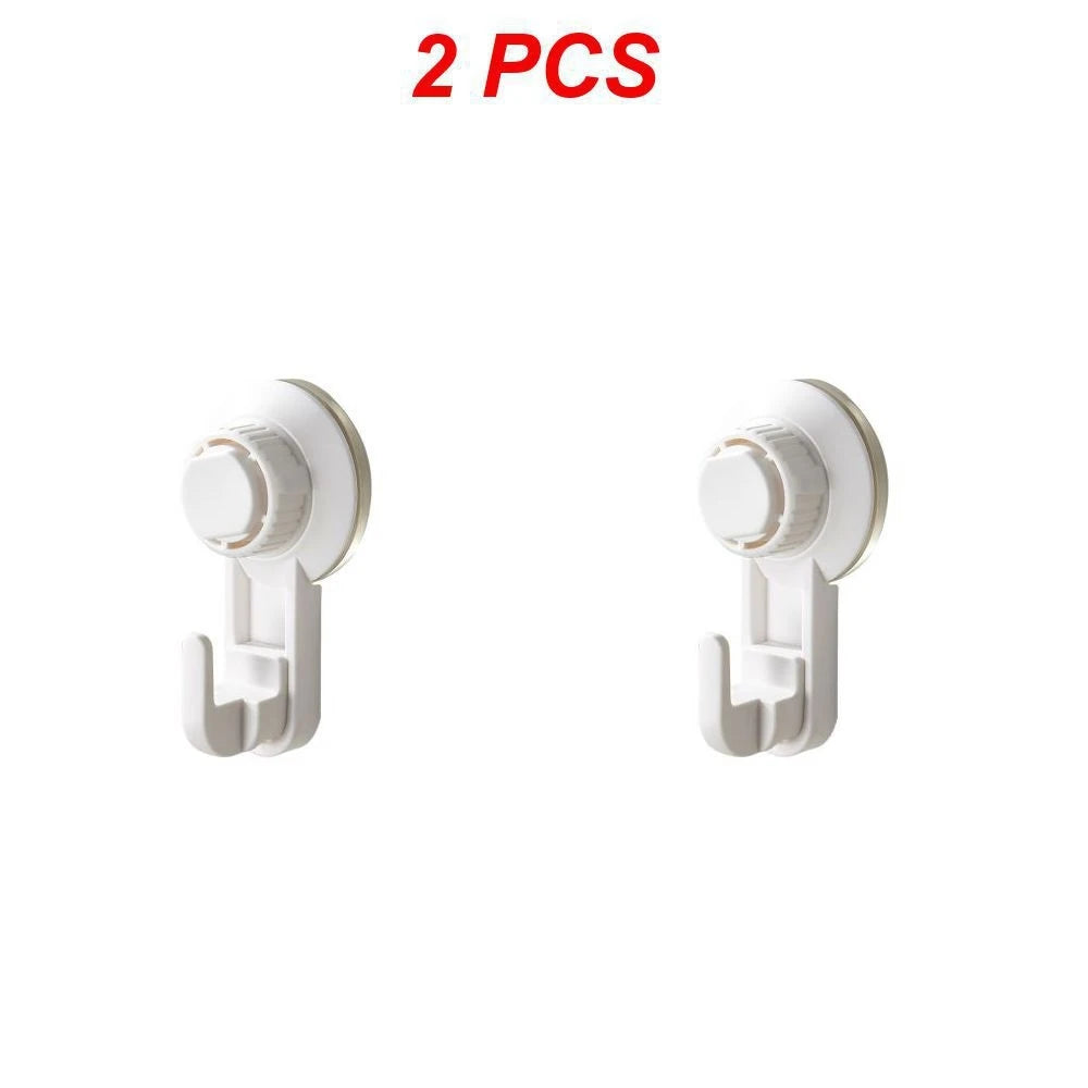 Free Punch Hook Suction Strong Suction Cup Hook Cup Clothes Hook Bathroom Kitchen Vacuum Hook Multi-Purpose Hooks