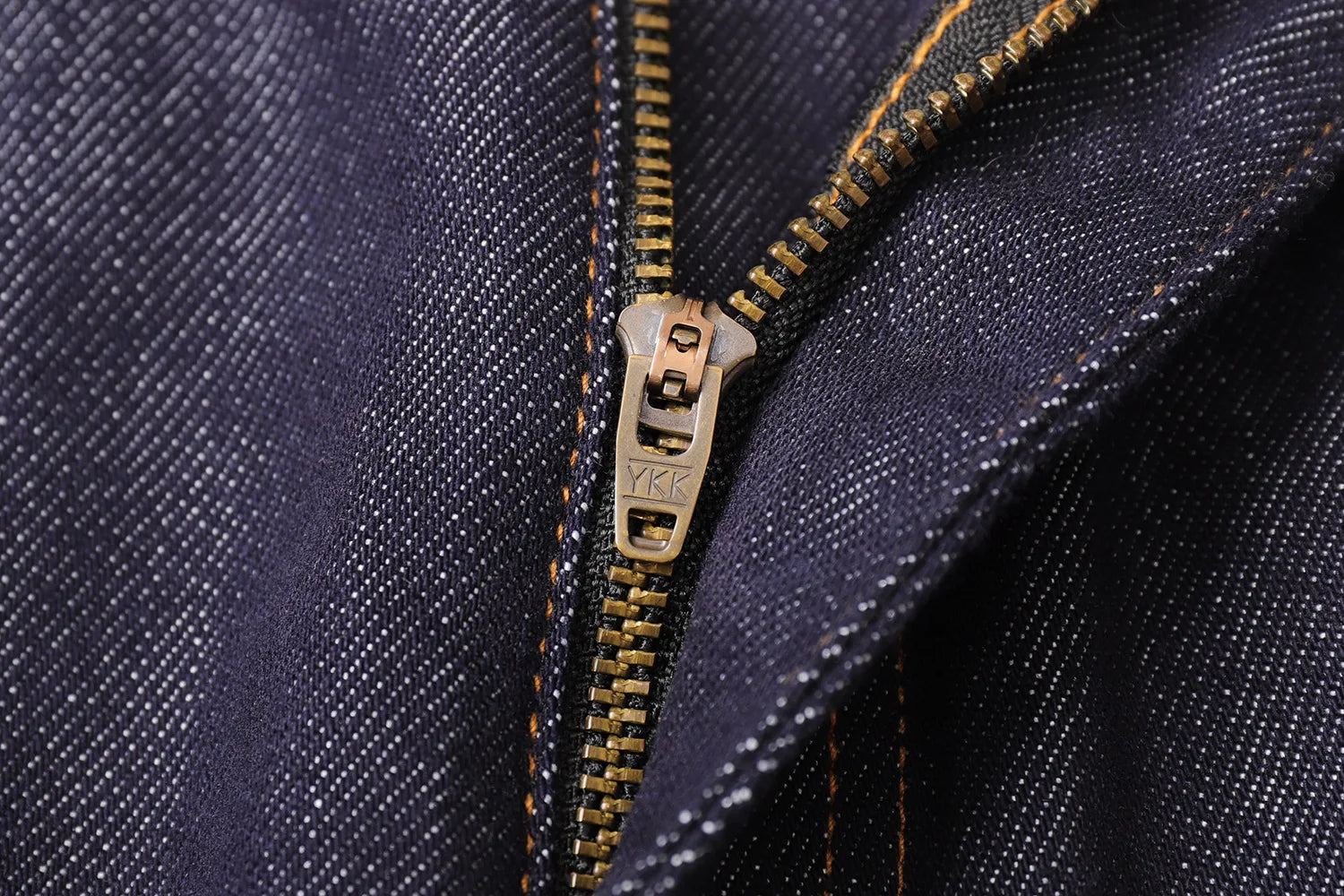 Men's Retro Lenzing Anti-fading A-line Straight Leg Casual Original Color Jeans Long Pants mid Waist Zipper Opening Loose Fit