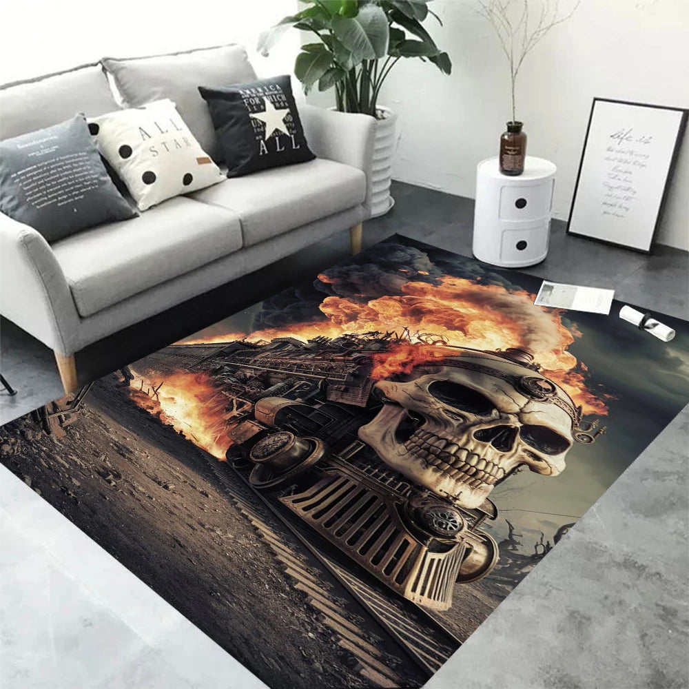 Nordic Light Luxury Carpet Living Room Sofa Bedroom Rugs Modern Office Simple Style Large Nonslip Washable Floor Mats Home Decor