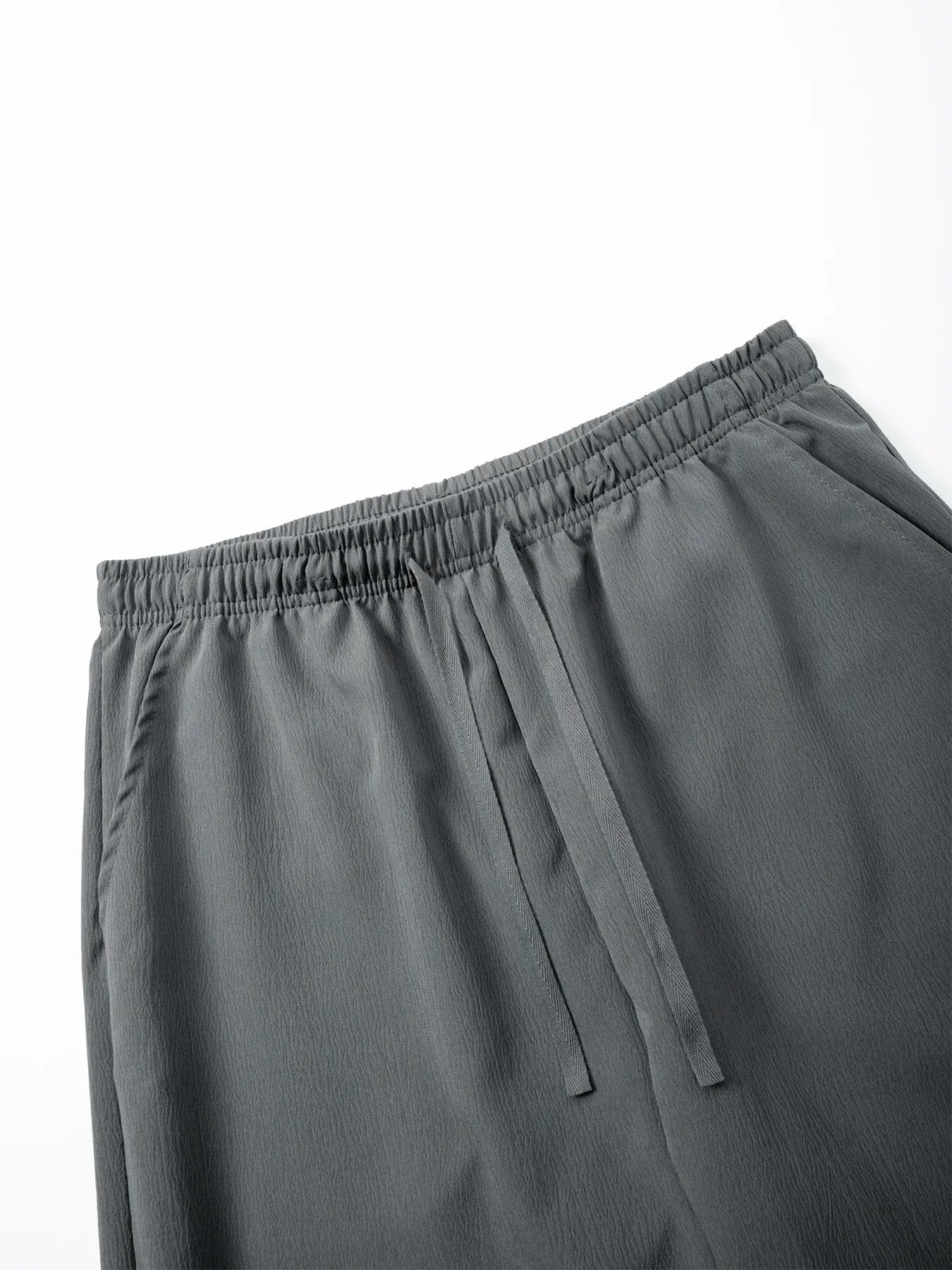 Men's Casual Straight Trousers Summer Autumn Breathable Solid Color Long Pants Drawstring Fitness Sweatpants Men Streetwear